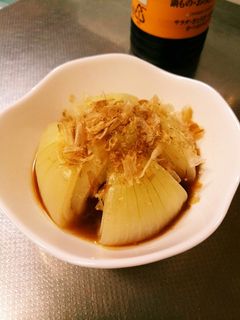 簡単 蒸し玉ねぎポン酢-レシピのメイン写真