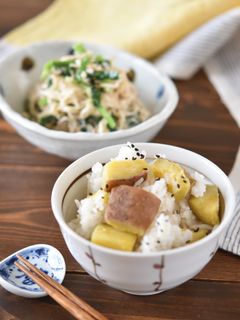 シンプルが美味しいさつま芋ご飯-レシピのメイン写真