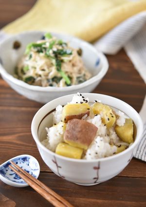 シンプルが美味しいさつま芋ご飯-レシピのメイン写真