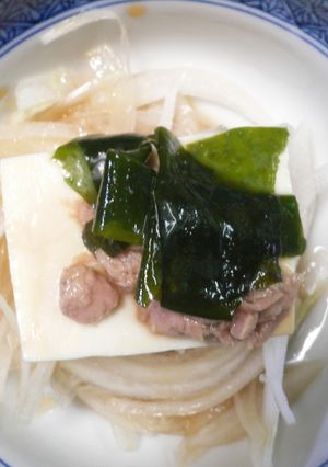 *簡単♪ツナ入り冷やっこ*-レシピのメイン写真