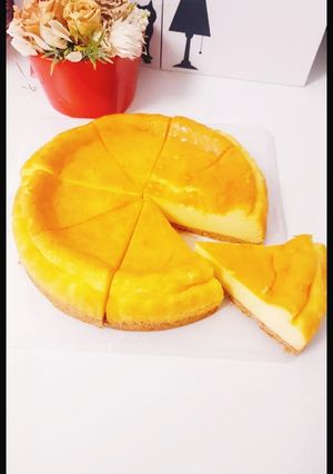 混ぜていくだけの簡単ベイクドチーズケーキ-レシピのメイン写真