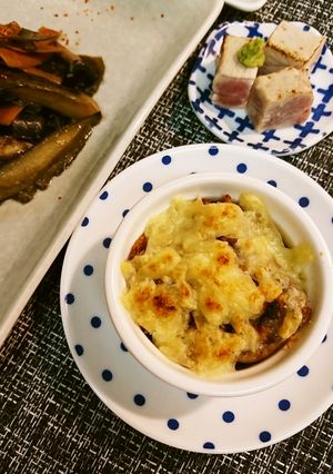 マッシュルームとツナチーズ焼き-レシピのメイン写真