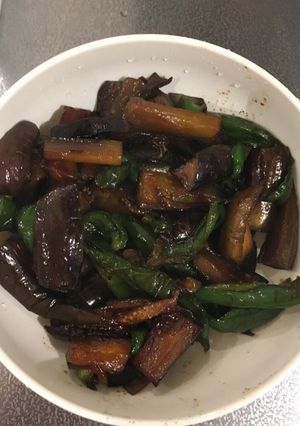茄子とピーマンの甘辛炒め-レシピのメイン写真