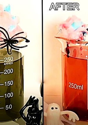 色が変わる!!魔法ドリンク!ハロウィン-レシピのメイン写真