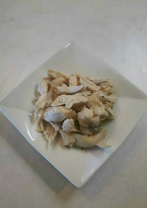 簡単！ レンジ サラダチキン(蒸し鶏)-レシピのメイン写真