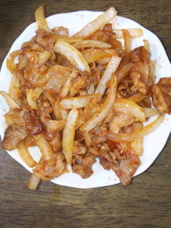 ☆お弁当に豚肉と玉ねぎのケチャップ炒め☆-レシピのメイン写真