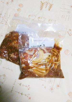 レンジ生姜(甘辛&下味冷凍)-レシピのメイン写真