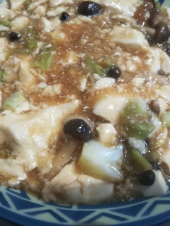 インゲンとシメジで和風麻婆豆腐-レシピのメイン写真