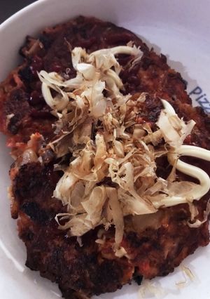 エノキと干し海老のキムチ揚げ？焼き？-レシピのメイン写真