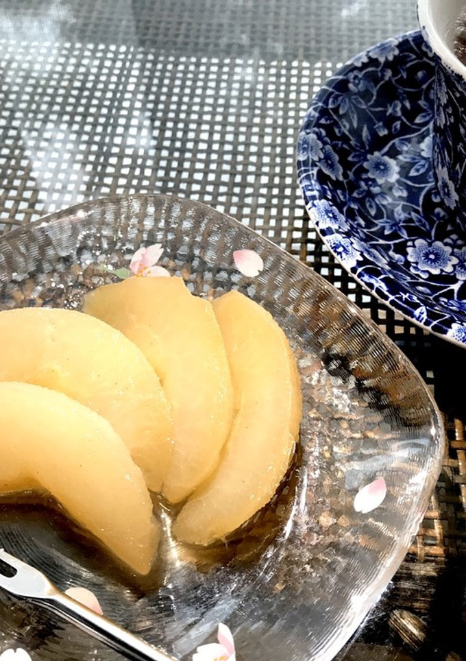 煮るだけ★和梨のコンポート-レシピのメイン写真