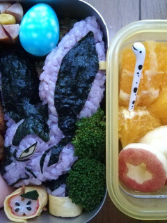 ドラゴンボール☆ビルス☆キャラ弁-レシピのメイン写真