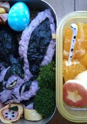 ドラゴンボール☆ビルス☆キャラ弁-レシピのメイン写真