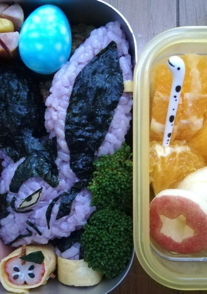 ドラゴンボール☆ビルス☆キャラ弁-レシピのメイン写真