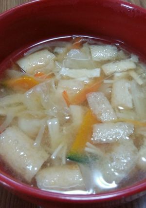 具沢山みそ汁-レシピのメイン写真
