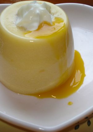 さっぱり♪マンゴーヨーグルトプリン-レシピのメイン写真