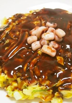 米粉！お好み焼き！イカ♪-レシピのメイン写真
