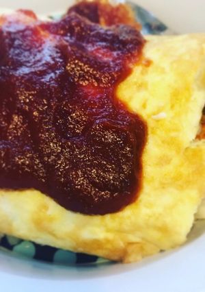 キッズ絶賛の牛ひき肉&野菜のオムライス-レシピのメイン写真