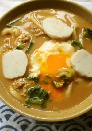 謎の！？すじカレーうどん♪-レシピのメイン写真