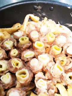 ネギの肉巻き鍋-レシピのメイン写真