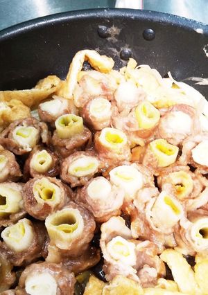 ネギの肉巻き鍋-レシピのメイン写真
