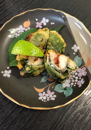 鱧の梅肉包み揚げ-レシピのメイン写真