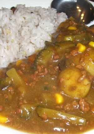 野菜たっぷり挽き肉カレー-レシピのメイン写真