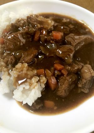 家計に優しい!"牛すじ"入り"ハヤシ"-レシピのメイン写真
