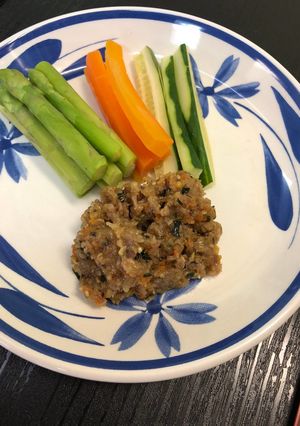 黒豚みそ　野菜スティック添え-レシピのメイン写真