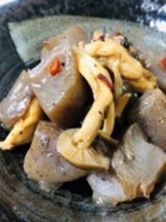 こんにゃくのピリ辛炒め-レシピのメイン写真
