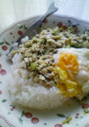 鶏そぼろw/いろいろお野菜☆ごはん-レシピのメイン写真