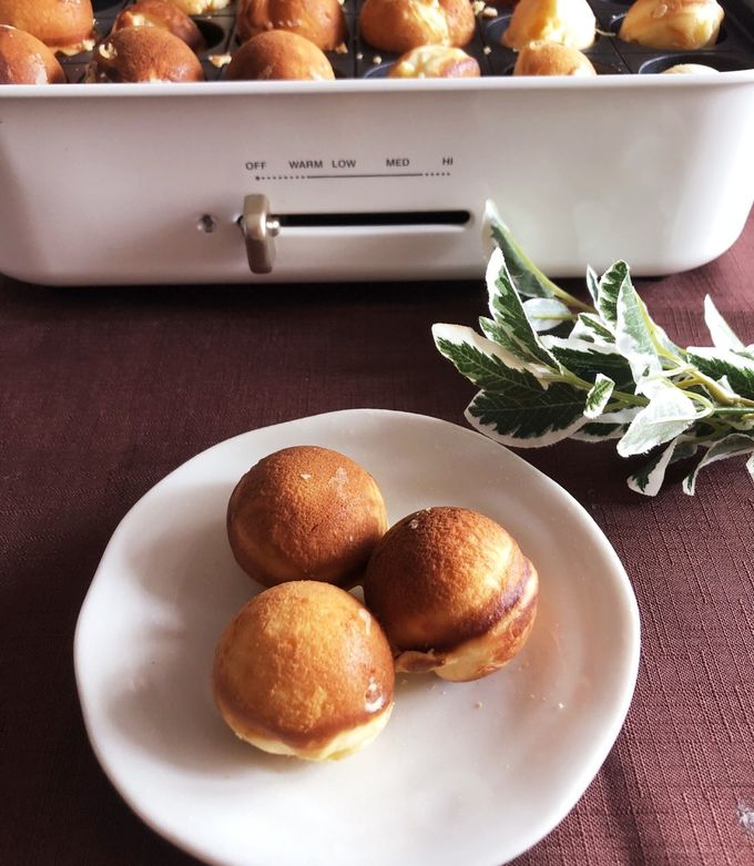 たこ焼き器で作る♡ベビーカステラ by ♪♪maron♪♪ 【クックパッド 