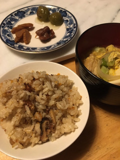 魔の土鍋炊きご飯☆里芋天かすご飯-レシピのメイン写真