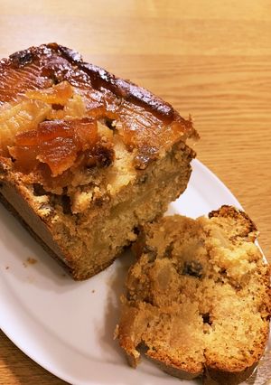 林檎と蜂蜜のパウンドケーキ-レシピのメイン写真