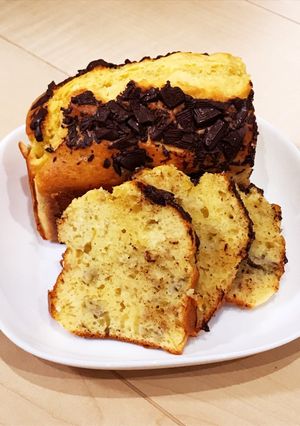 HMで簡単☆チョコバナナパウンドケーキ-レシピのメイン写真