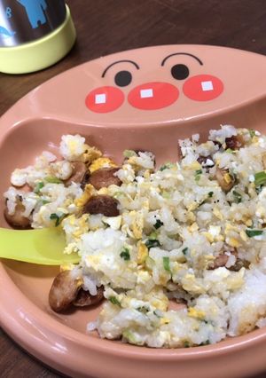 離乳食完了期～簡単炒飯～-レシピのメイン写真