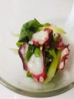 タコとセロリのマリネ-レシピのメイン写真