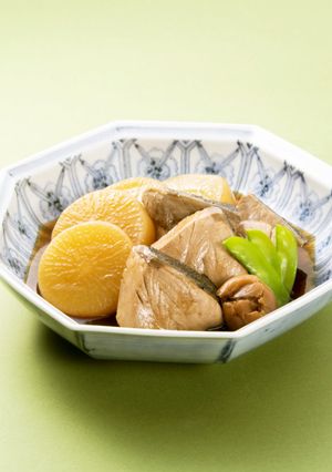 ぶり大根の梅煮-レシピのメイン写真