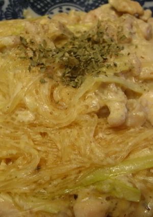 白い麻婆春雨-レシピのメイン写真