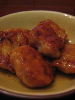 簡単!鶏つくね風ミニミニハンバーグ-レシピのメイン写真