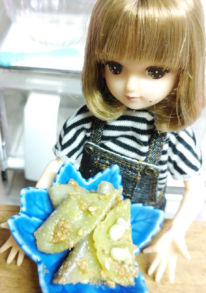 リカちゃん♡千石豆のゴマ和えꕤ*.ﾟ-レシピのメイン写真