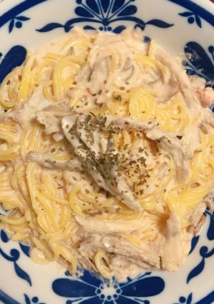＊白だしで！明太子クリームパスタ＊-レシピのメイン写真