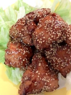 鶏胸肉の唐揚げ 甘辛ダレ-レシピのメイン写真