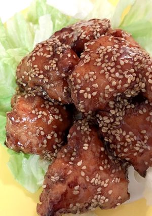 鶏胸肉の唐揚げ 甘辛ダレ-レシピのメイン写真