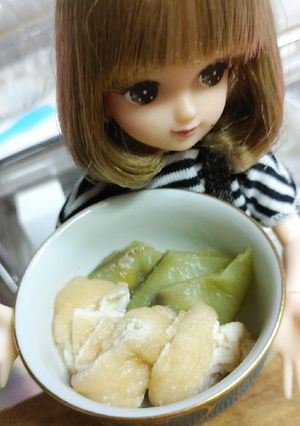リカちゃん♡千石豆と揚げさんたいたんꕤ*-レシピのメイン写真