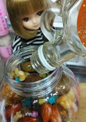リカちゃん♡栗とナッツのラムダーク漬けꕤ-レシピのメイン写真