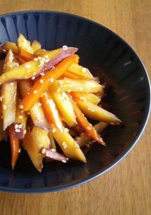 秋の常備菜 さつまいものきんぴら-レシピのメイン写真