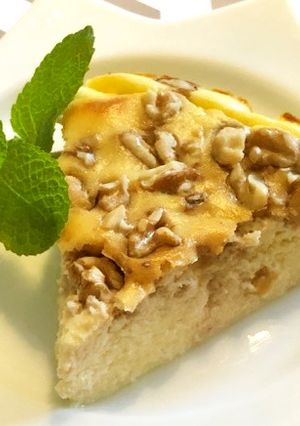 くるみ入り　豆腐チーズケーキ-レシピのメイン写真
