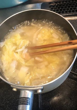 超簡単 煮ない味噌汁-レシピのメイン写真