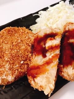 揚げない!オーブンで作るポテトコロッケ-レシピのメイン写真