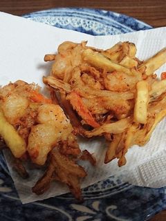 エビと野菜のかき揚げ-レシピのメイン写真